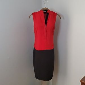 Calvin Klein color block dress